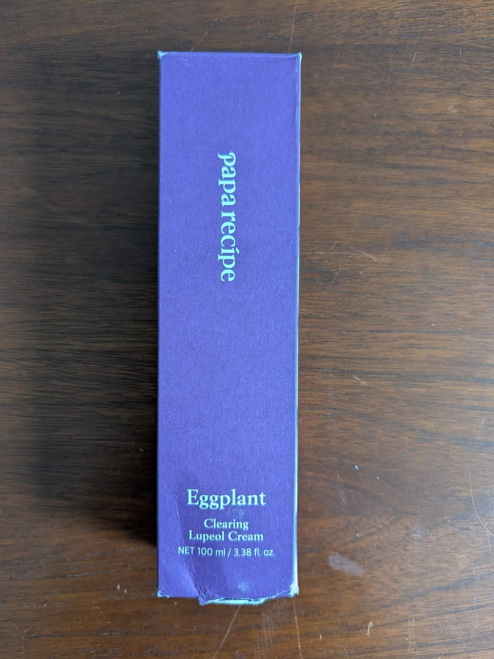 Papa Recipe Eggplant Clearing Lupeol Cream 100ml Korean Skincare New Exp 12/26